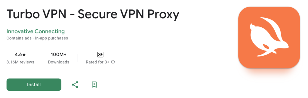 Turbo VPN – Secure VPN Proxy